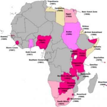 Britische Dekolonisation in Afrika Bild: Britische Dekolonisation in Afrika