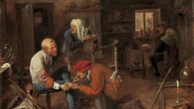 Adriaen Brouwer (1605-1638) - Dorfbaderstube Bild: Adriaen Brouwer (1605-1638) - Dorfbaderstube