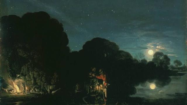 Adam Elsheimer (1578-1610) - Die Flucht nach Ägypten Bild: Adam Elsheimer (1578-1610) - Die Flucht nach Ägypten