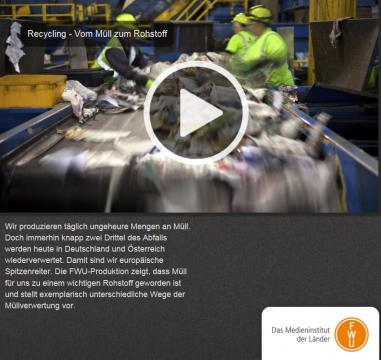 Verleihmedium Recycling – Vom Müll zum Rohstoff Vorschaubild
