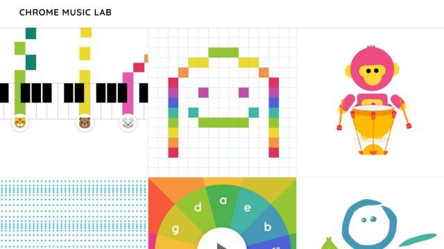 Chrome Music Lab Bild: Chrome Music Lab